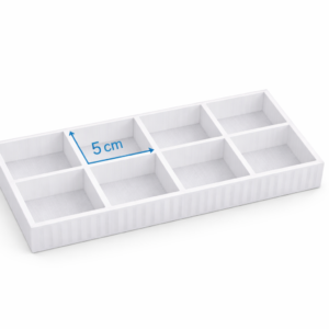 Organizer 2x8 5x5 cm